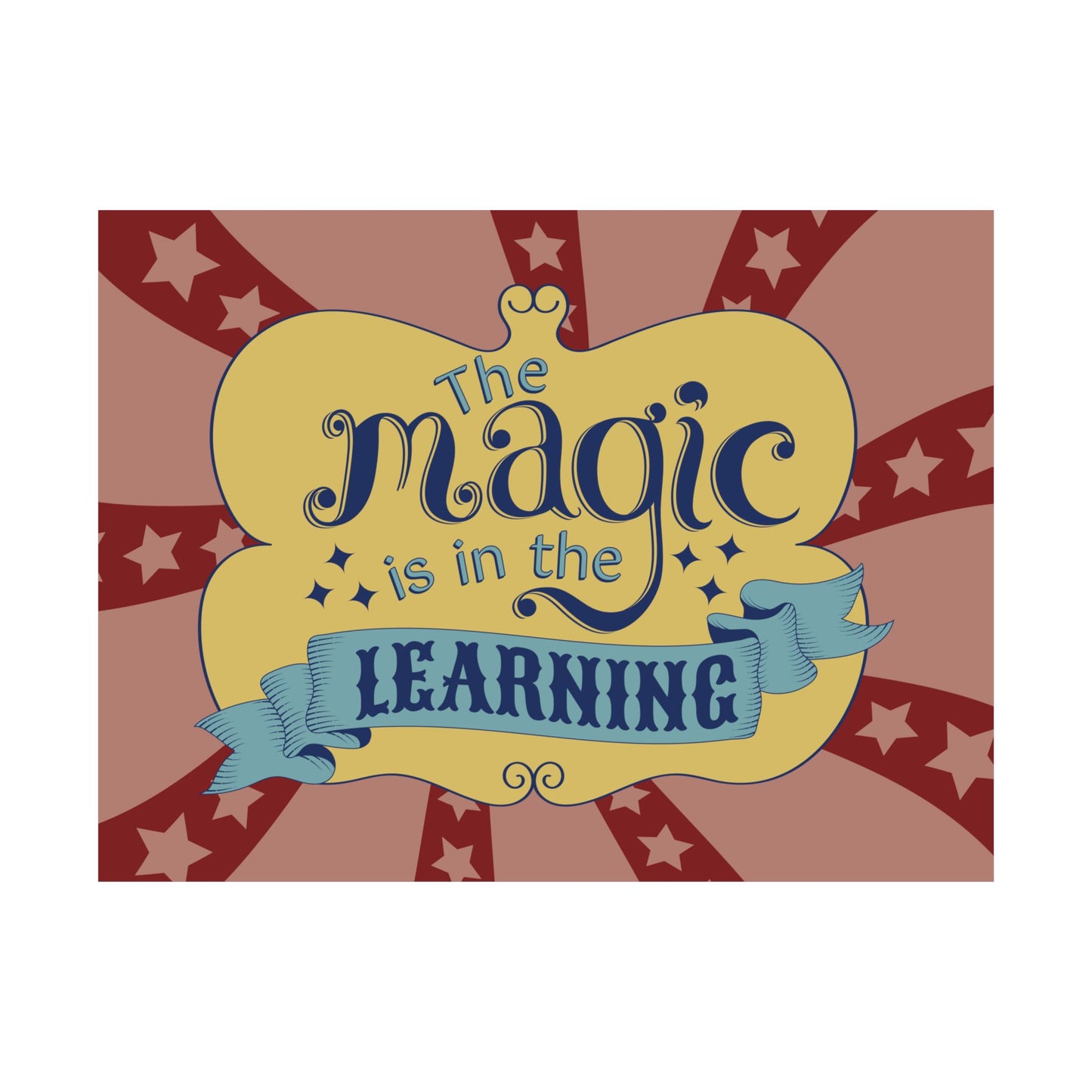 Printable Magic in Learning Poster