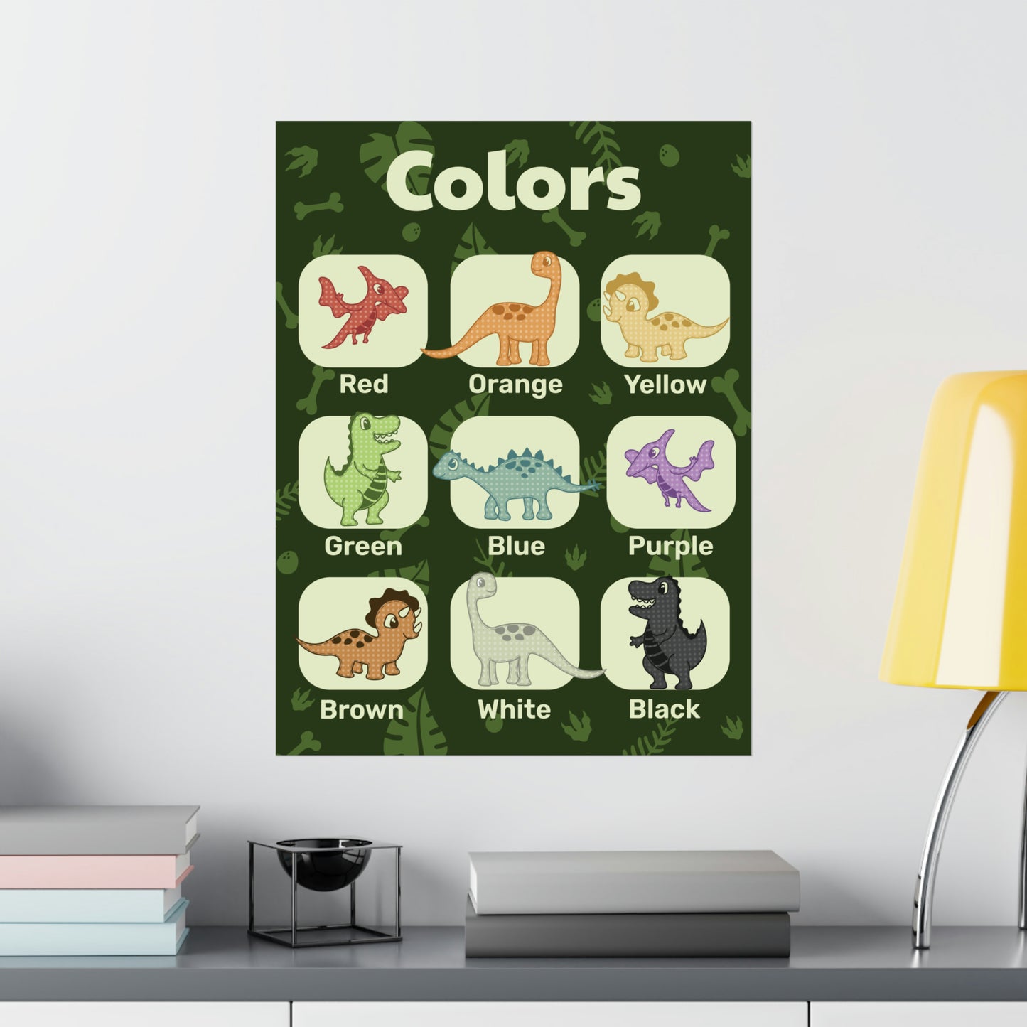 Dino Color Chart