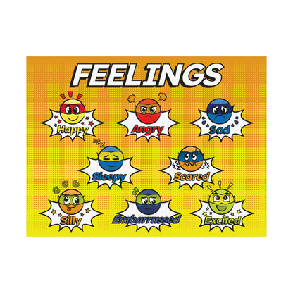 Super Feelings Classroom Poster