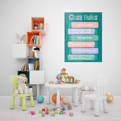 Printable Gummy Bear Class Rules