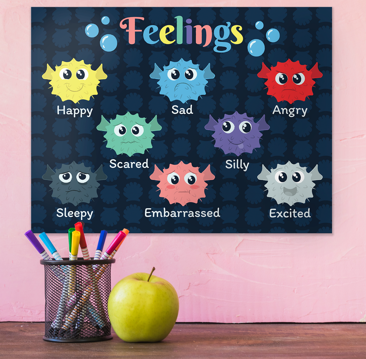 Printable Under the Sea Feelings