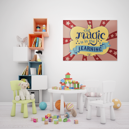 Printable Magic in Learning Poster