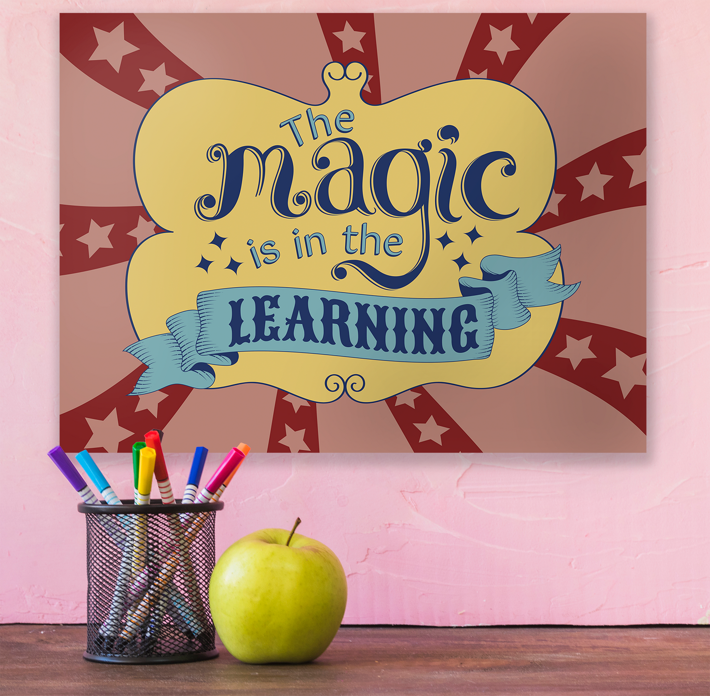 Printable Magic in Learning Poster